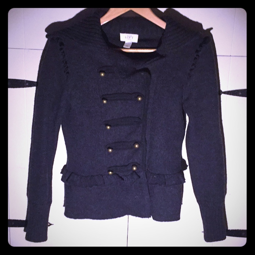 Black Wool Sweater